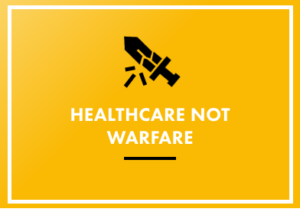 image link to Healthcare not Welfare page