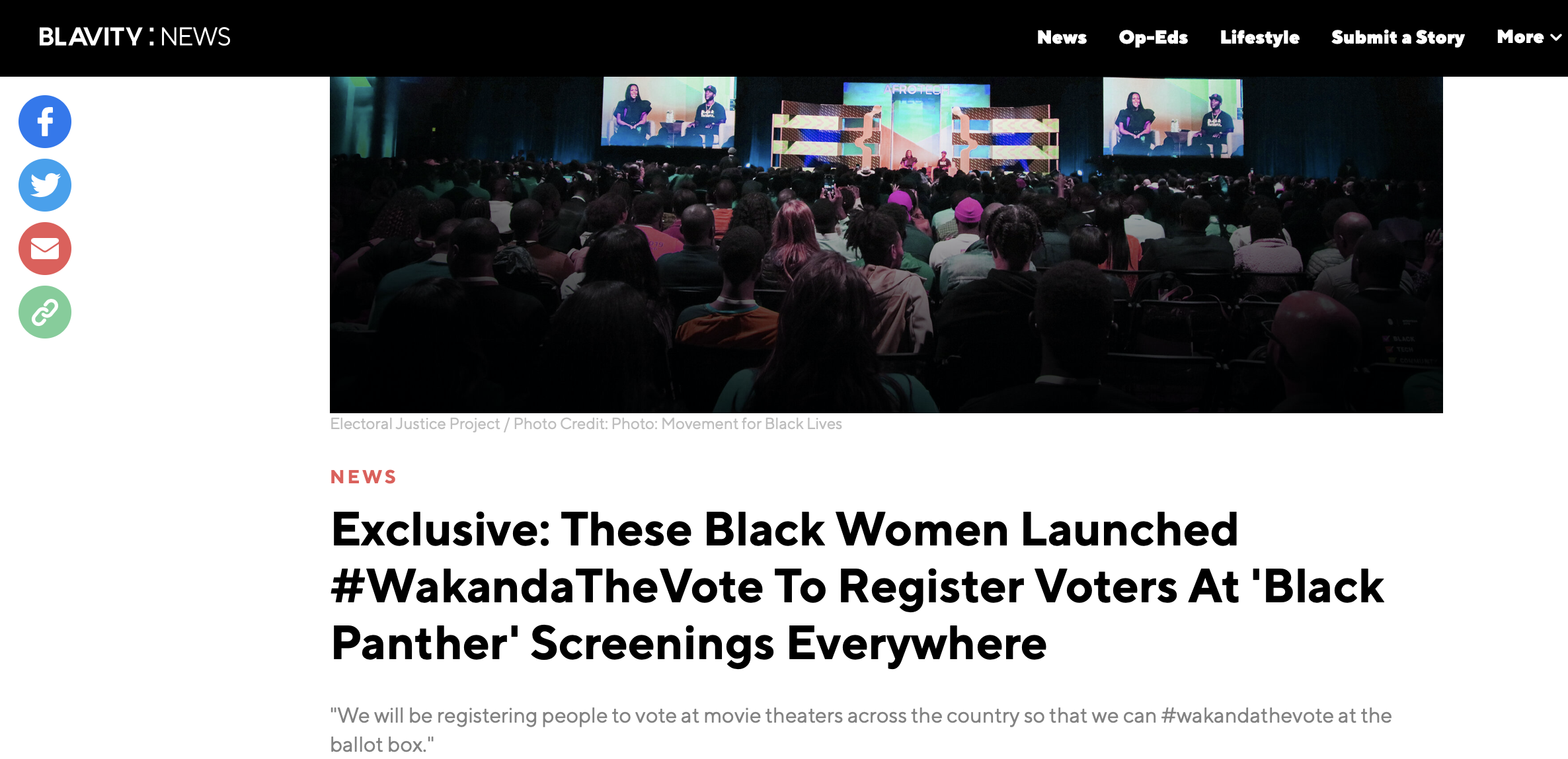 Exclusive: These Black Women Launched #WakandaTheVote To Register Voters At ‘Black Panther’ Screenings Everywhere